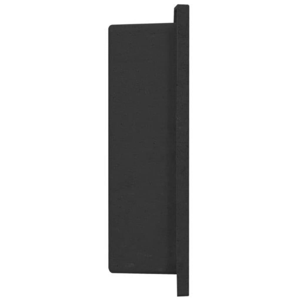 Duschnische Mattgrau 41x36x10 cm