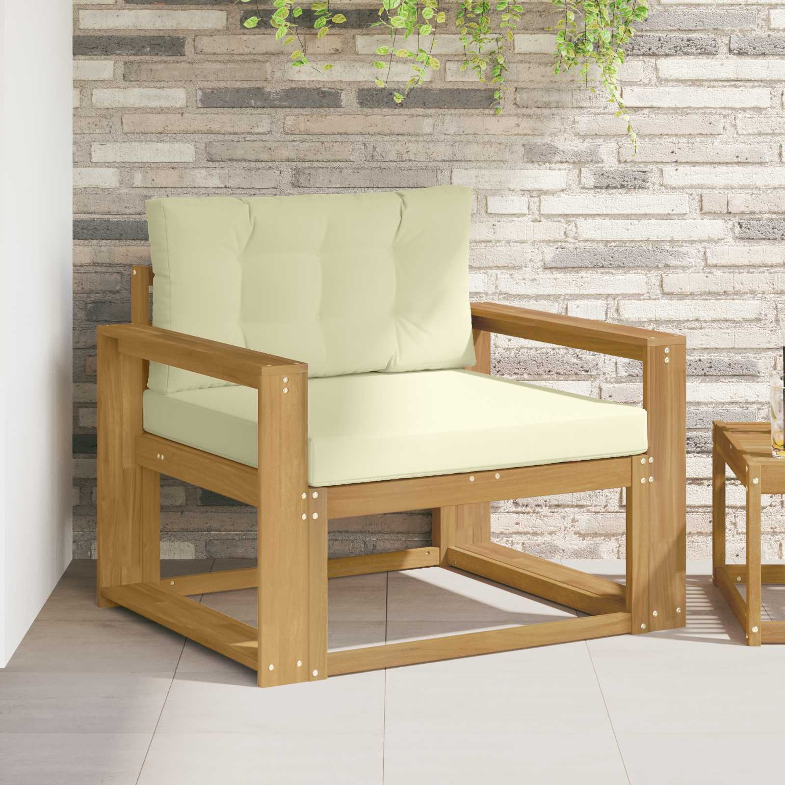 Outdoor Mittelsofa Natur