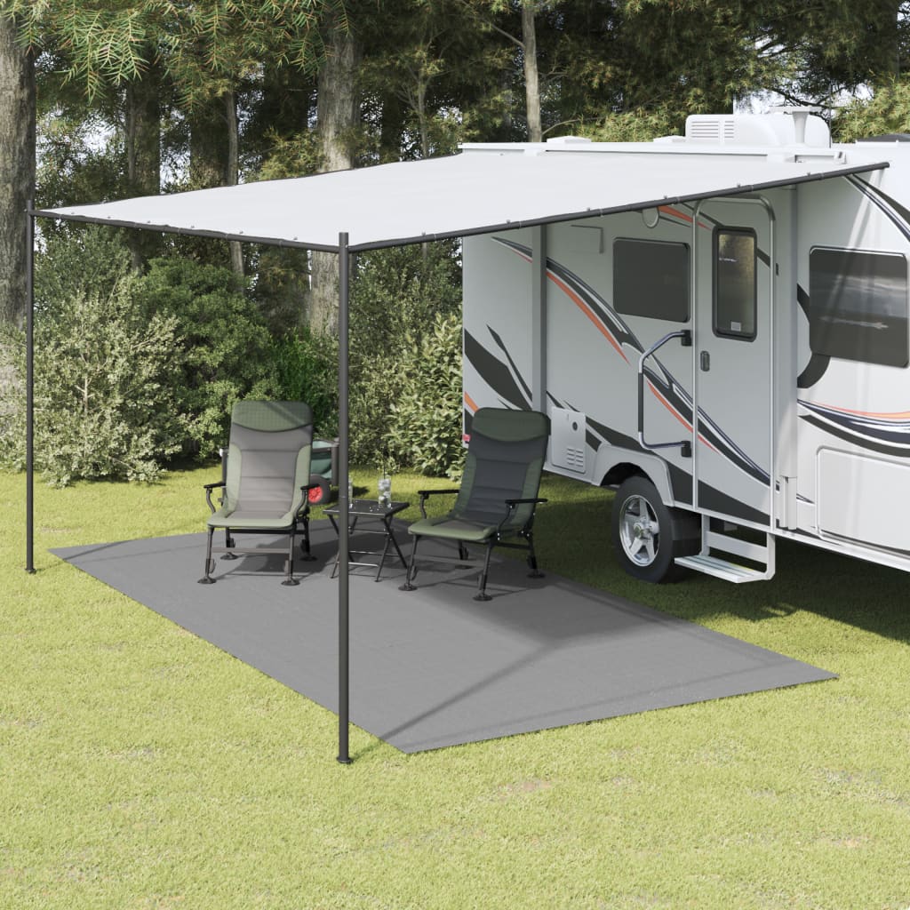 Zeltteppich Anthrazit 4x2 m