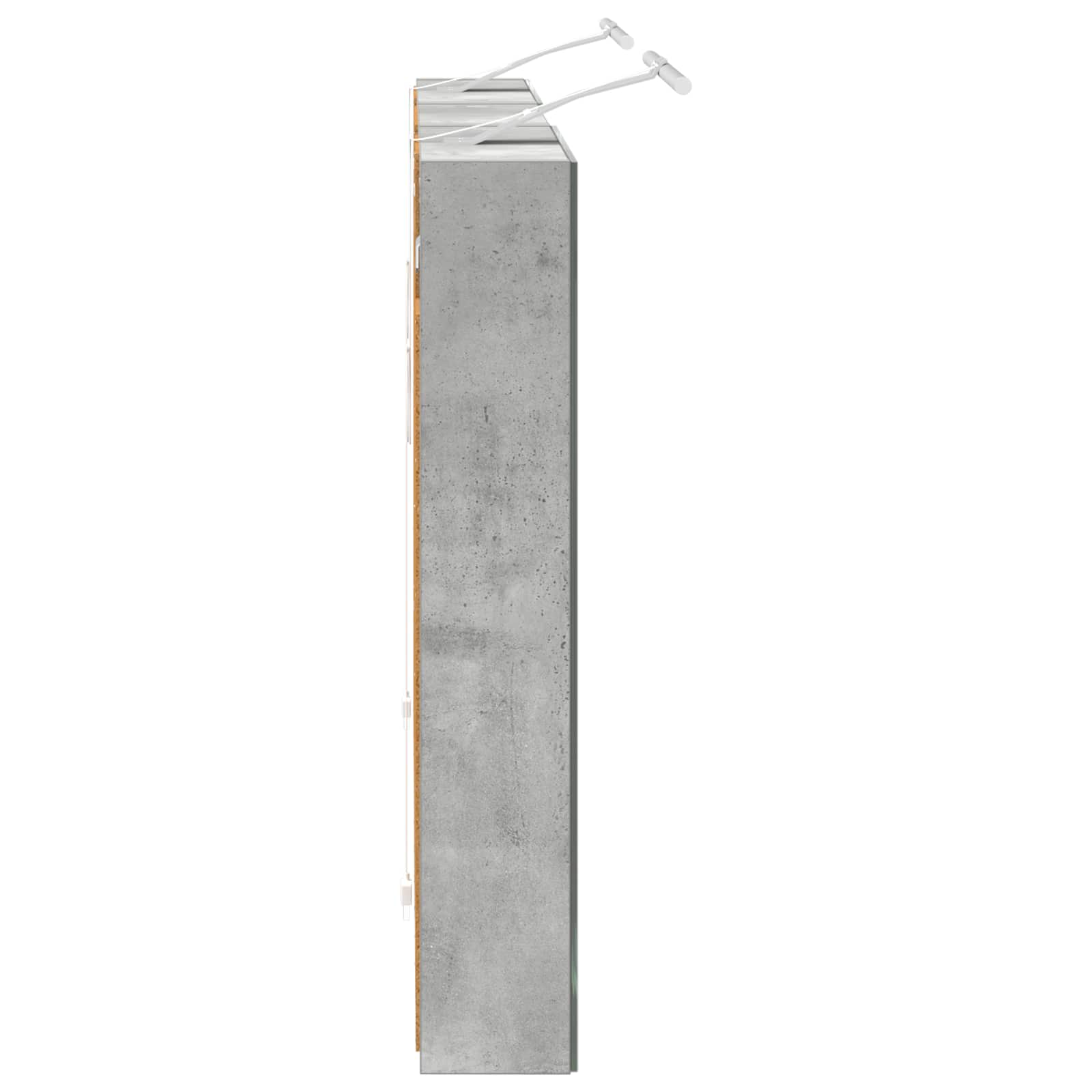 Badezimmerschrank-Set 3 pcs 80 x 10,5 x 50 cm Holzwerkstoff