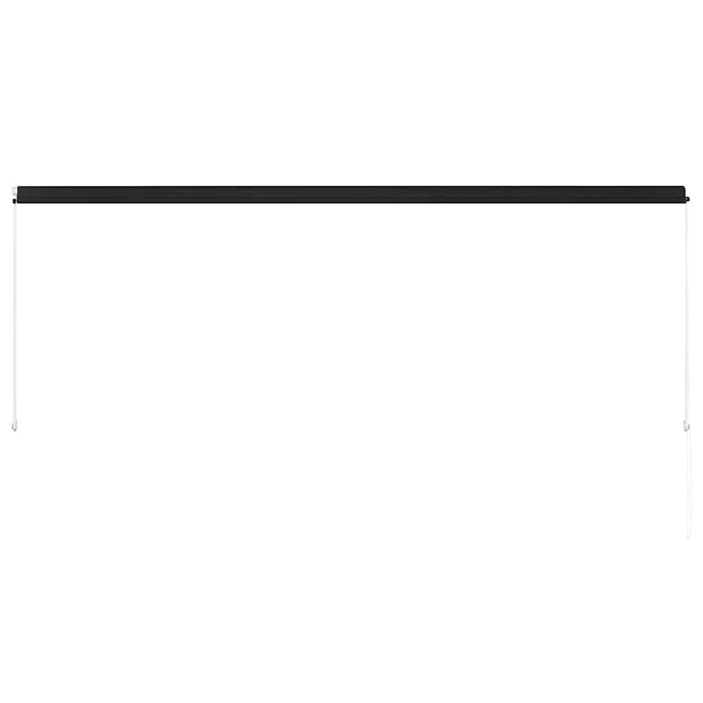 Einziehbare Markise 150×150 cm Blau und Weiß