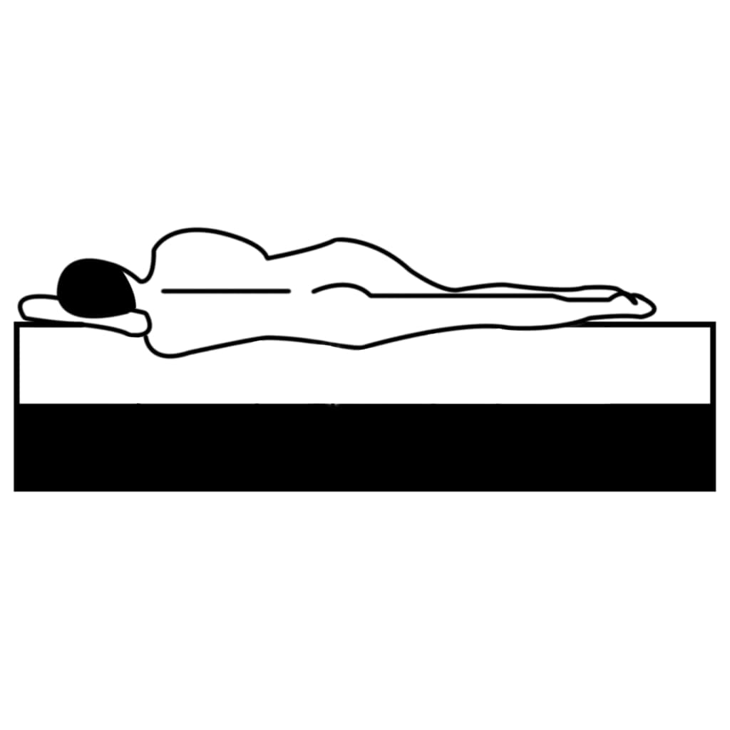 Boxspringbett-Matratze Mittel 200 x 80 x 20 cm