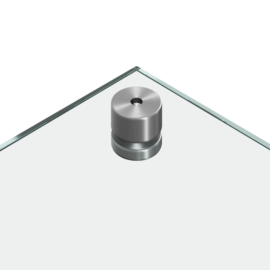 Küchenrückwand 2 pcs Weiß 70 x 40 cm Gehärtetes Glas