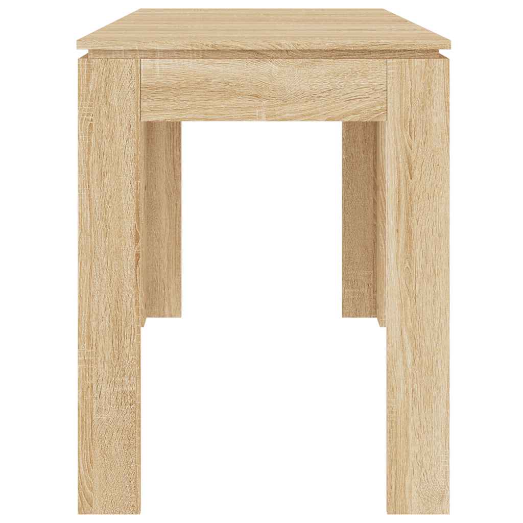 Esstisch Weiß 120x60x76 cm Holzwerkstoff
