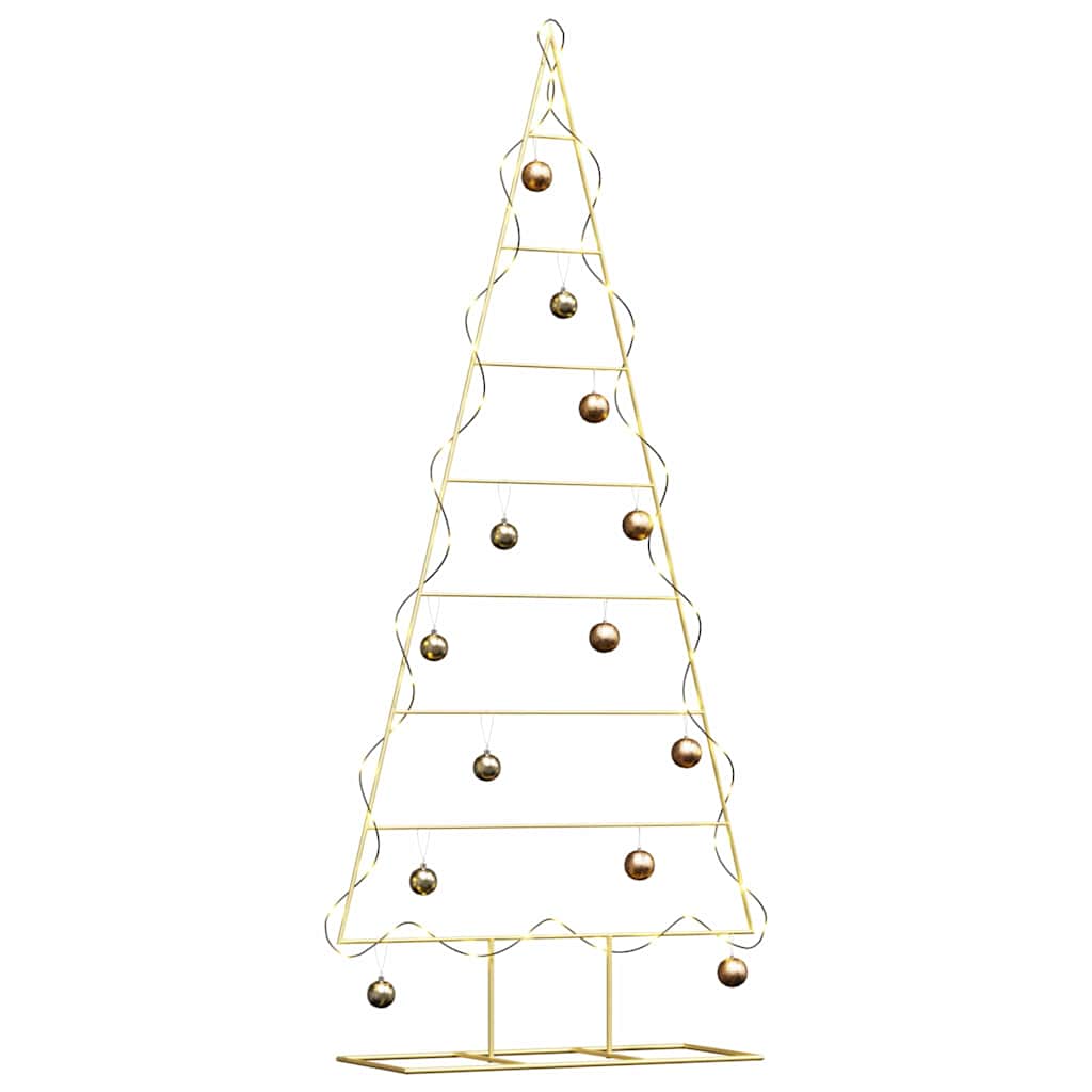 Metall Weihnachtsbaum Gold 60 cm Pulverbeschichteter Stahl