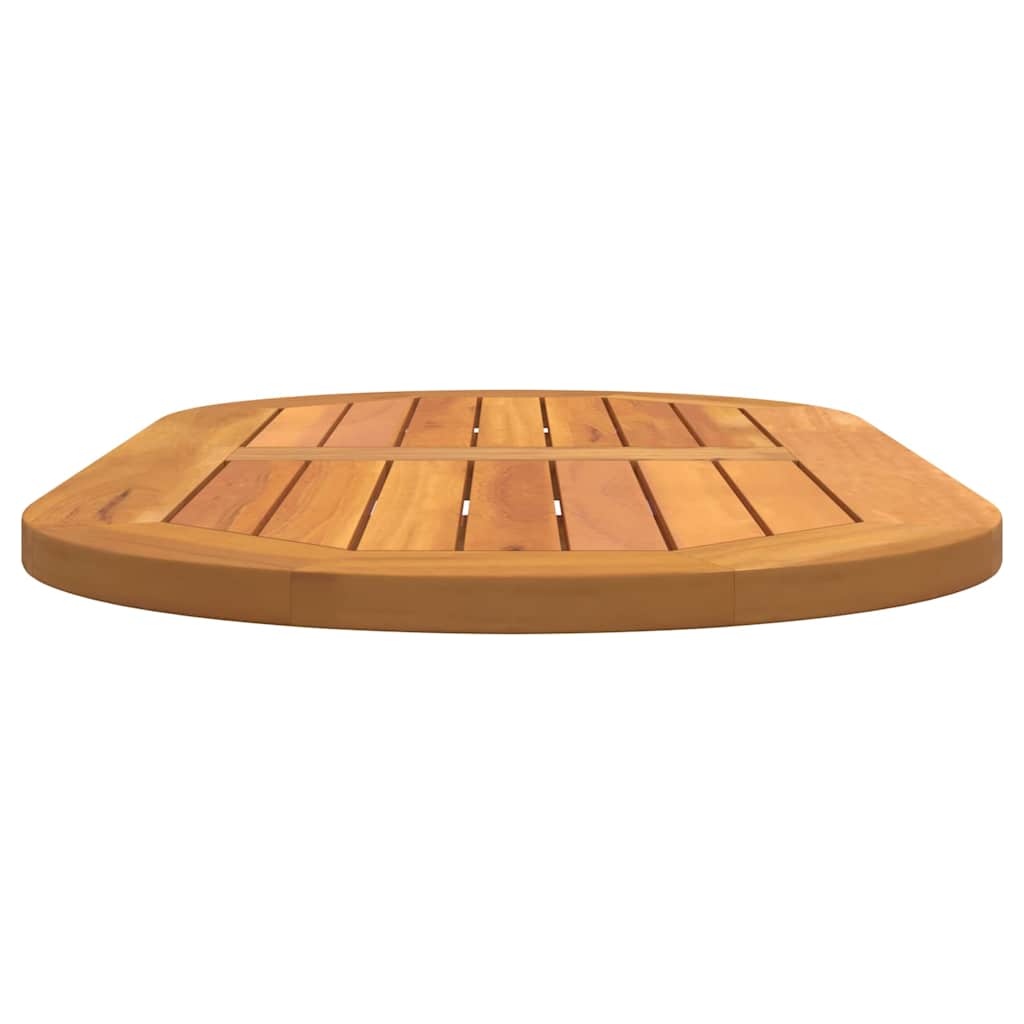 Tischplatte Öl-Natur 80 x 40 x 2 cm Massivholz Akazie