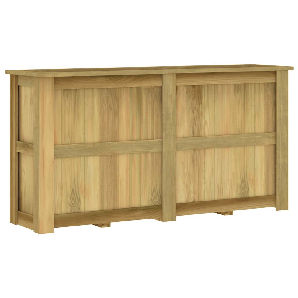 Hochbeet 100 x 50 x 50 cm Kiefernholz Imprägniert