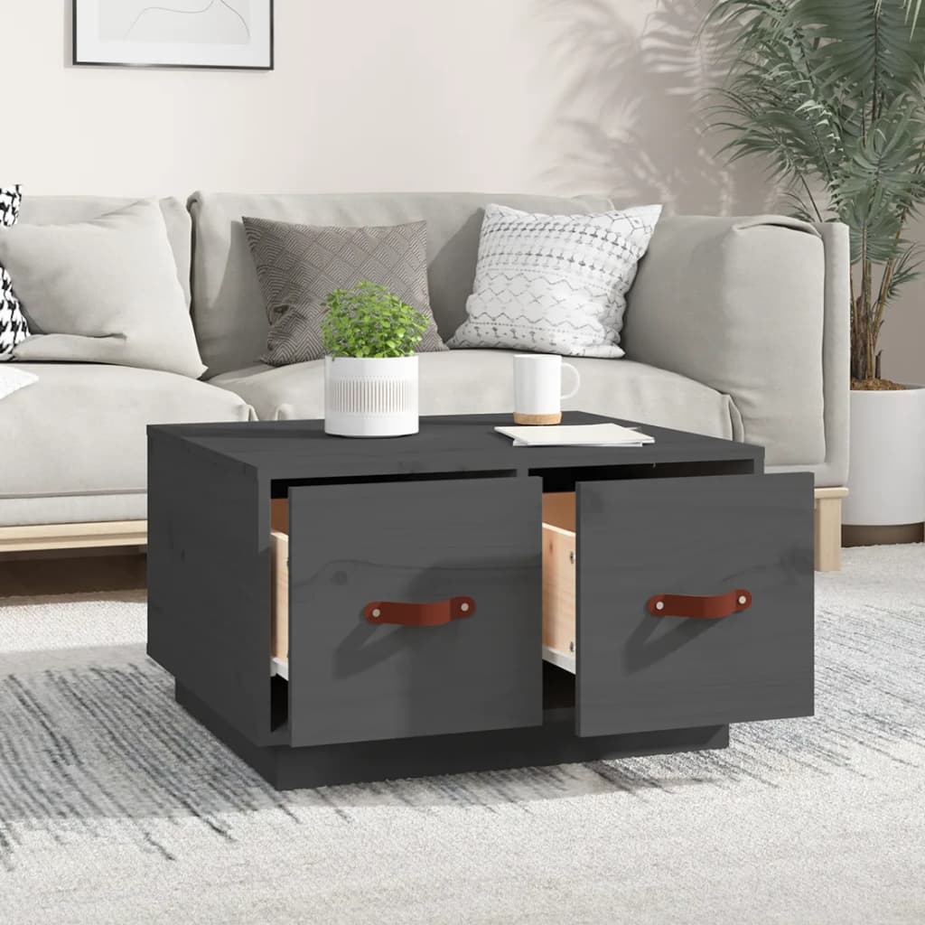 Couchtisch 60x53x35 cm Massivholz Kiefer