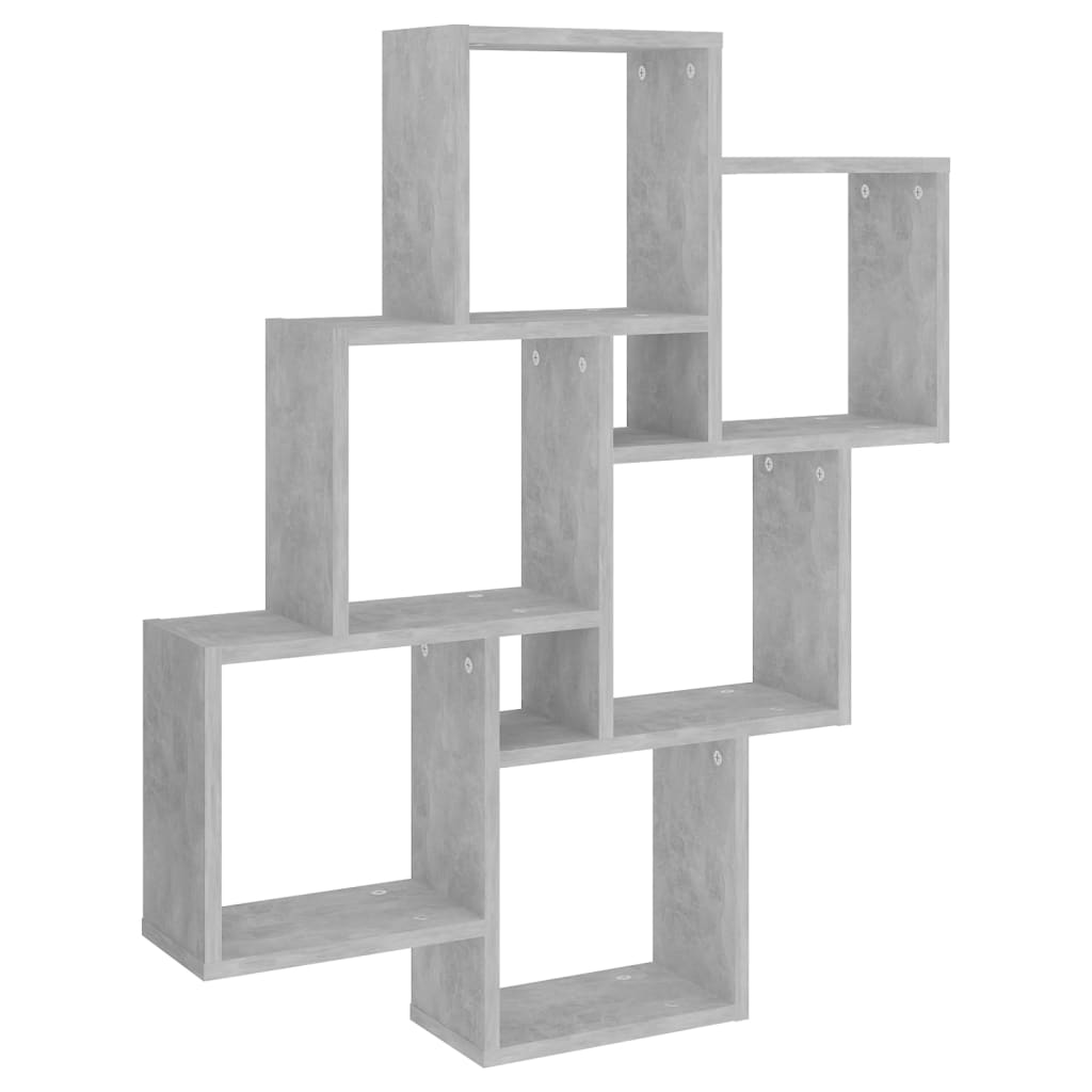 Würfelregal Weiß 78x15x93 cm Holzwerkstoff