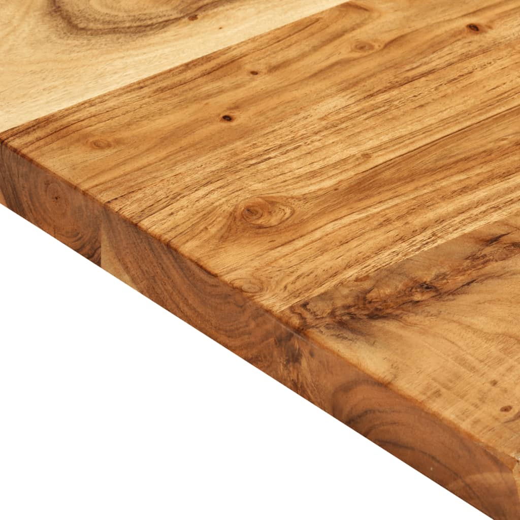 Badezimmer-Waschtischplatte Massivholz Akazie 100x52x2,5 cm