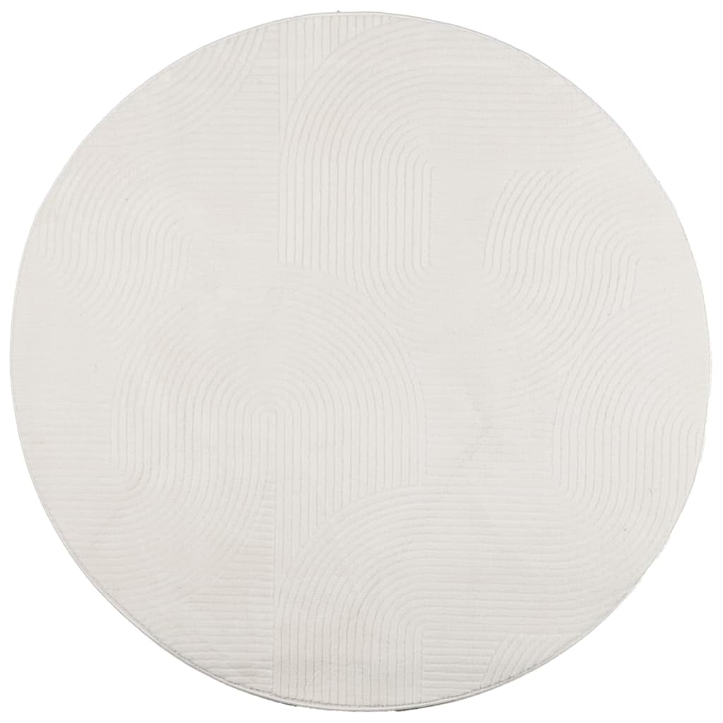 Teppich IZA Kurzflor Skandi-Stil Anthrazit 80x150 cm