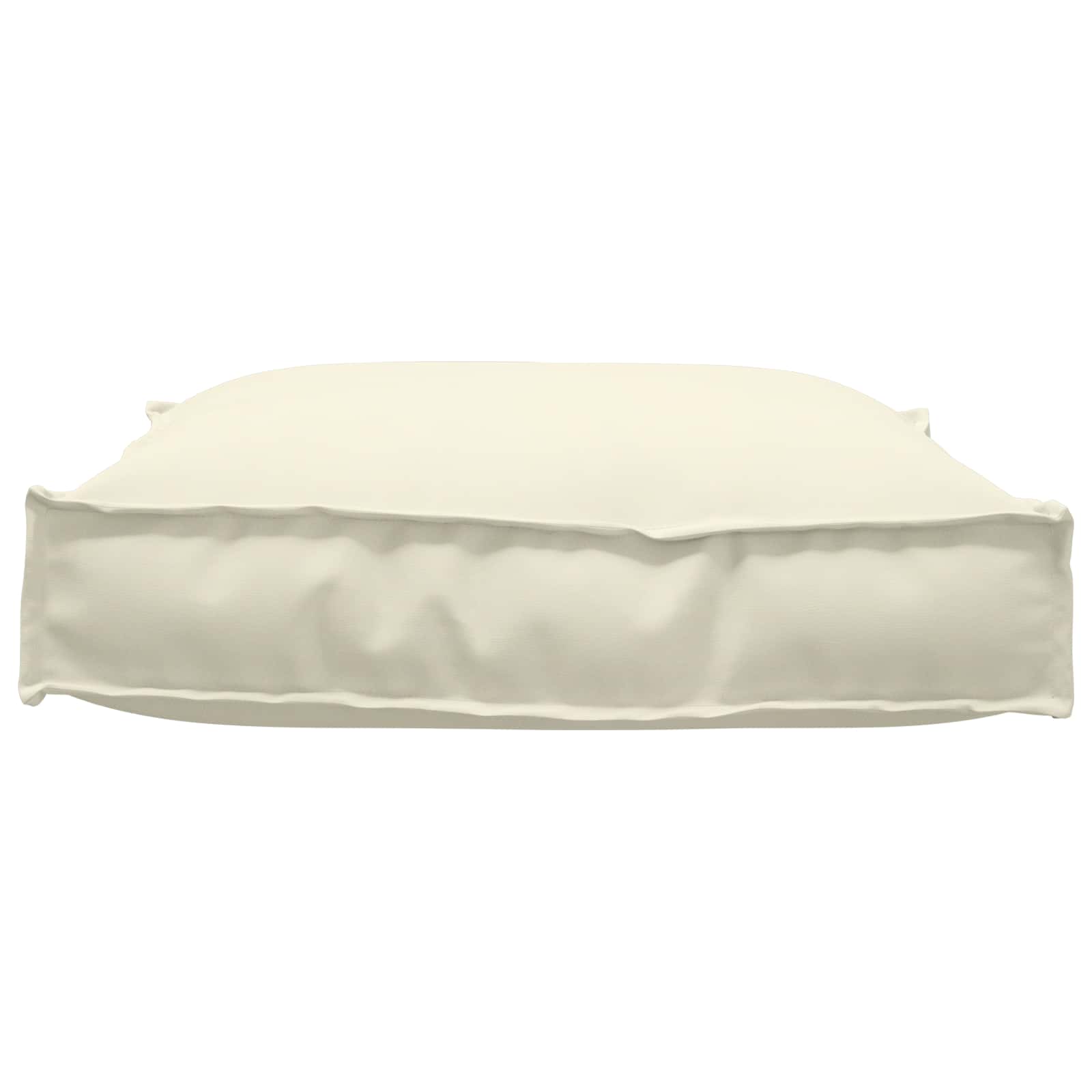 Kissen Anthrazit 70 x 70 x 12 cm Oxford-Stoff