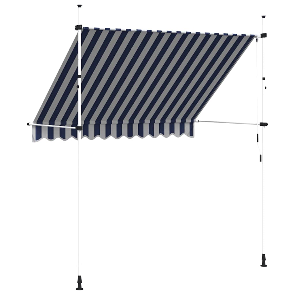 Einziehbare Markise Handbetrieben 150 cm Anthrazit