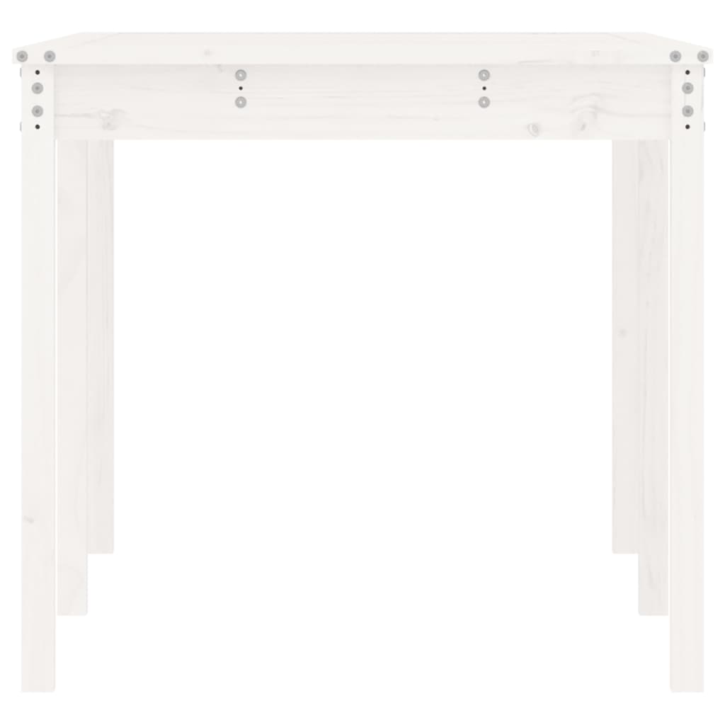 Gartentisch 82,5x82,5x76 cm Massivholz Kiefer