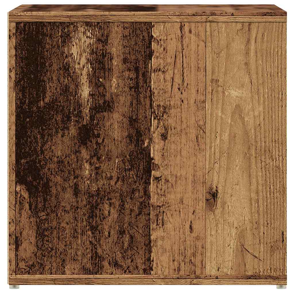 Schubladenbox Weiß 40,5x40x40 cm Holzwerkstoff