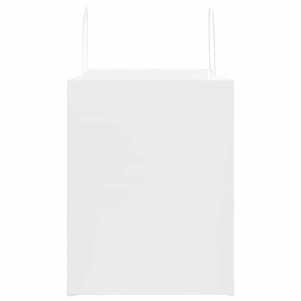 Papiertragetaschen 50 Stk. mit Henkeln Braun 21x11x36 cm