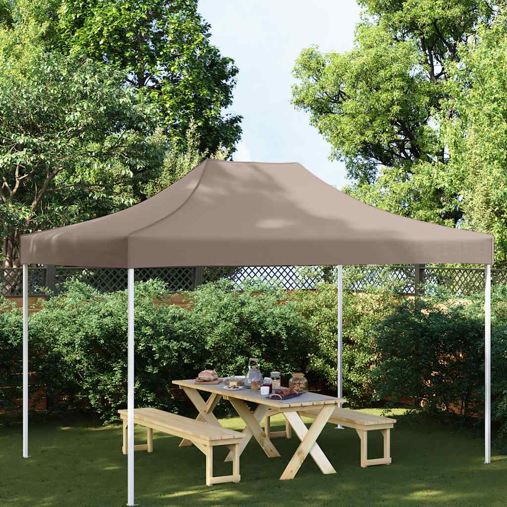 Partyzelt-Dach 3x3 m Beige 270 g/m²