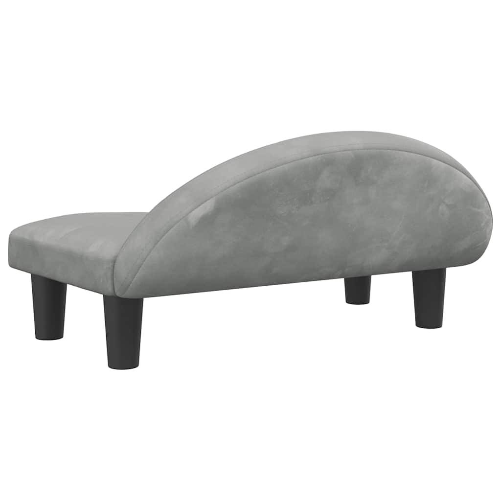Hundebett Creme 70x52x30 cm Stoff