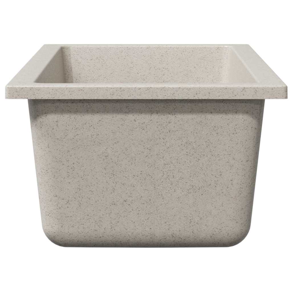 Küchenspüle Schwarz 54 x 44 x 20 cm Granit