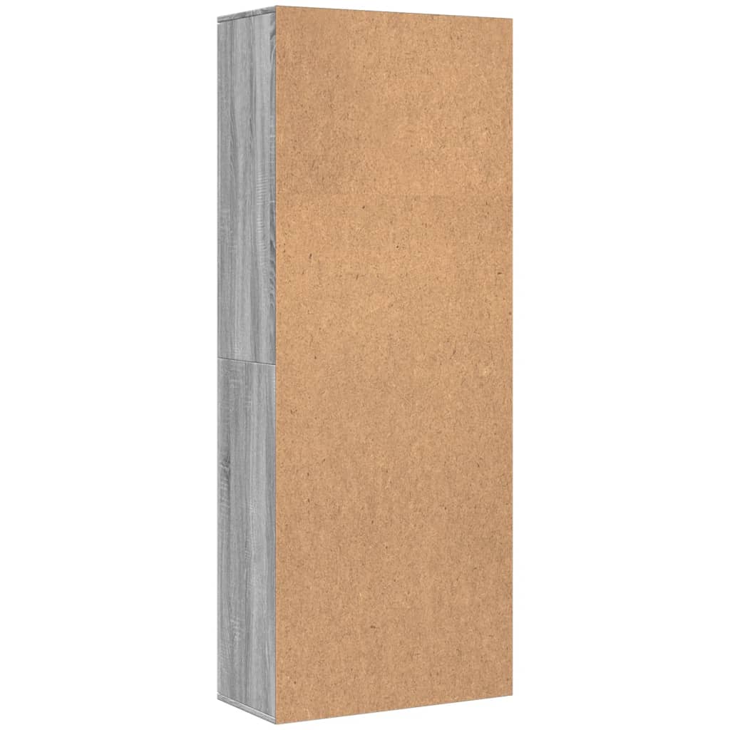Highboard Weiß 70x35x180 cm Holzwerkstoff