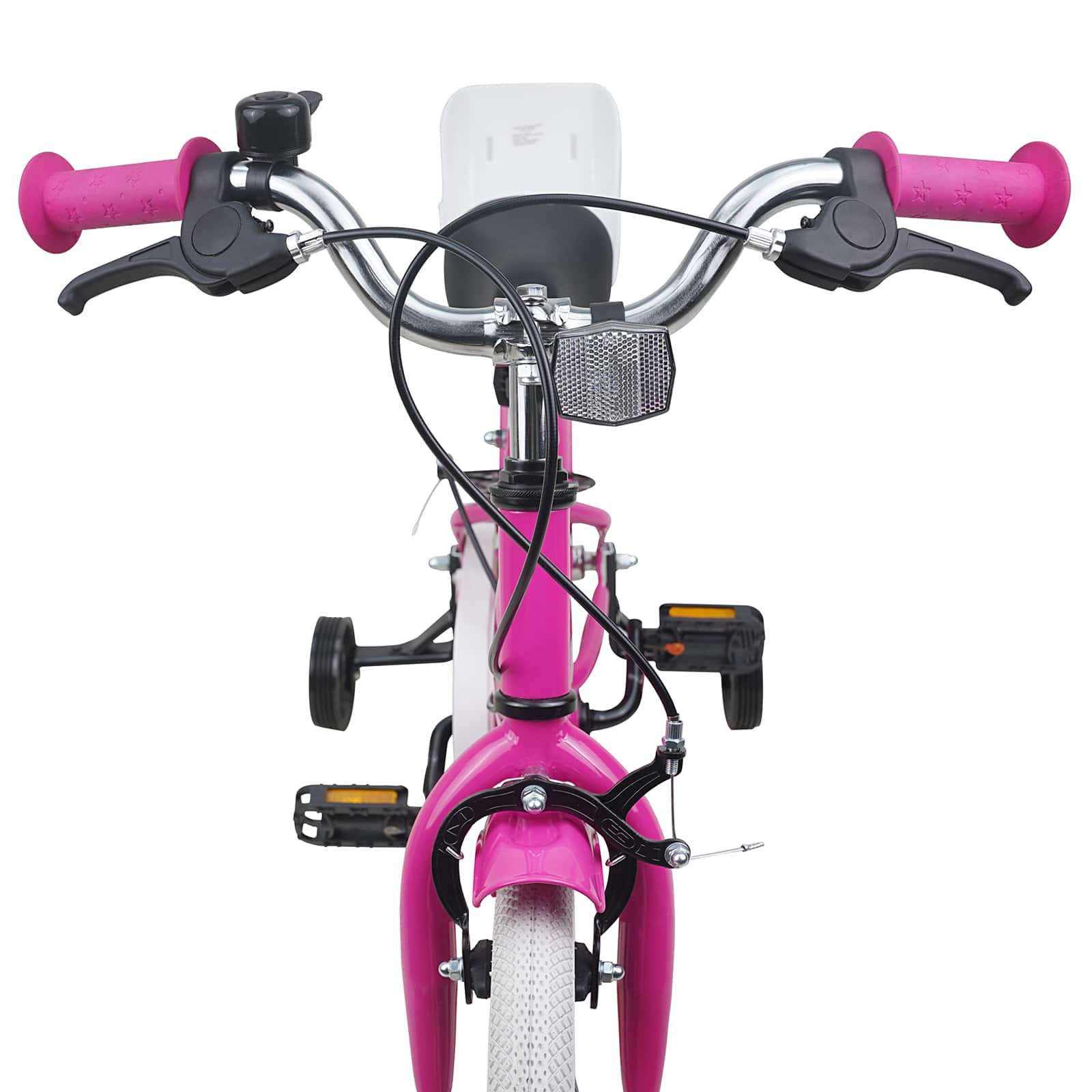 Kinderfahrrad 12 Zoll für 2-4 Jahre alt Hellrosa