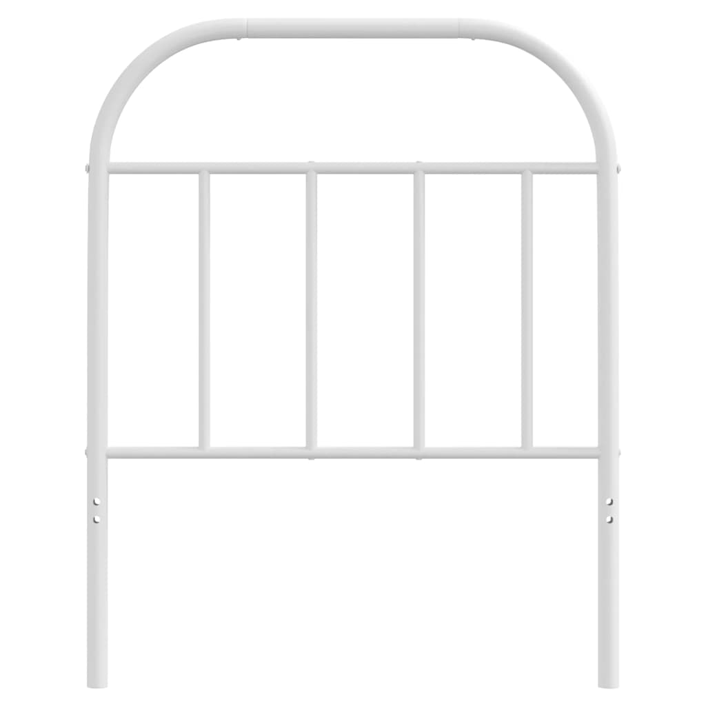 Ersatz-Kopfteil Metall Schwarz 75 cm