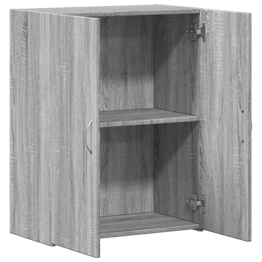 Aktenschrank Weiß 60x32x153 cm Holzwerkstoff