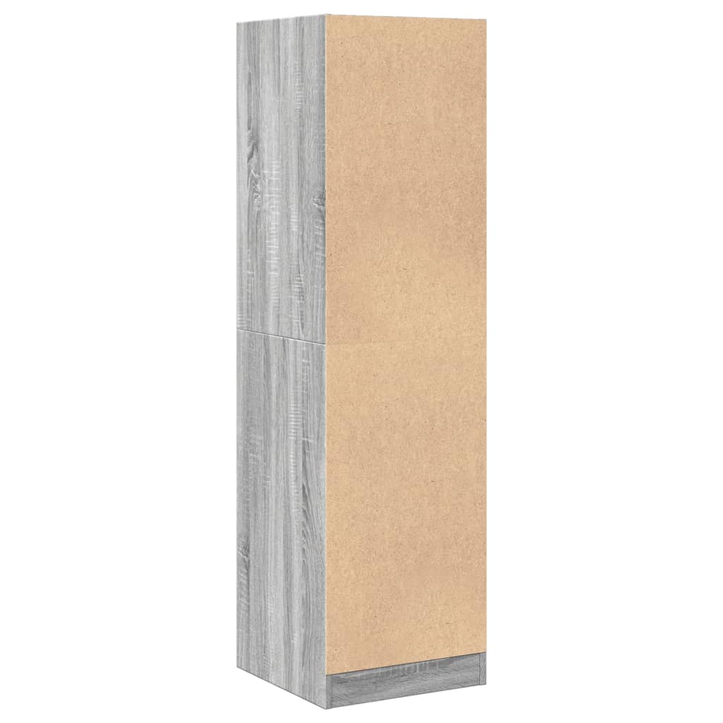 Apothekerschrank Weiß 30 x 41 x 174,5 cm Holzwerkstoff