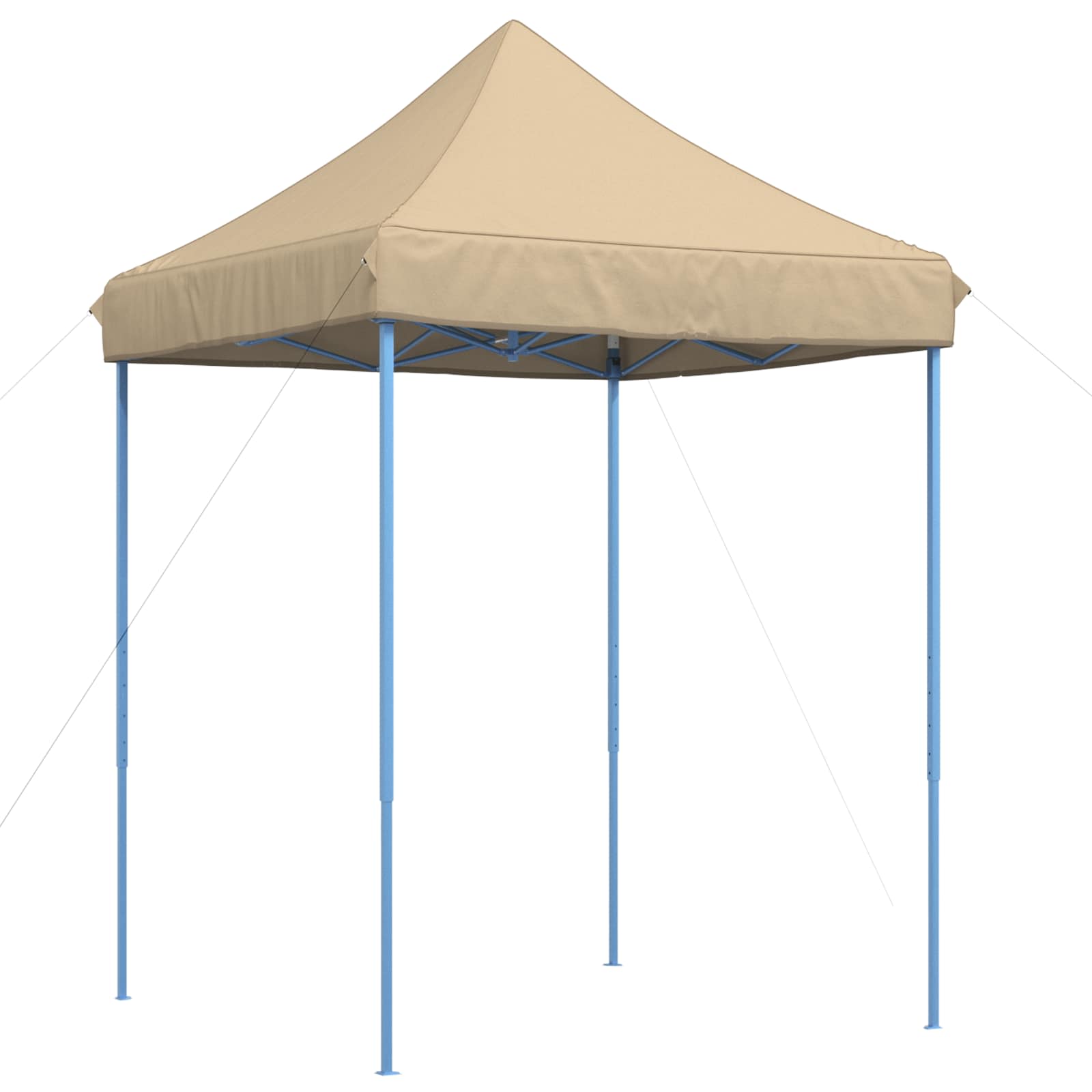 Partyzelt Faltbar Pop-Up Schwarz 200x200x306 cm