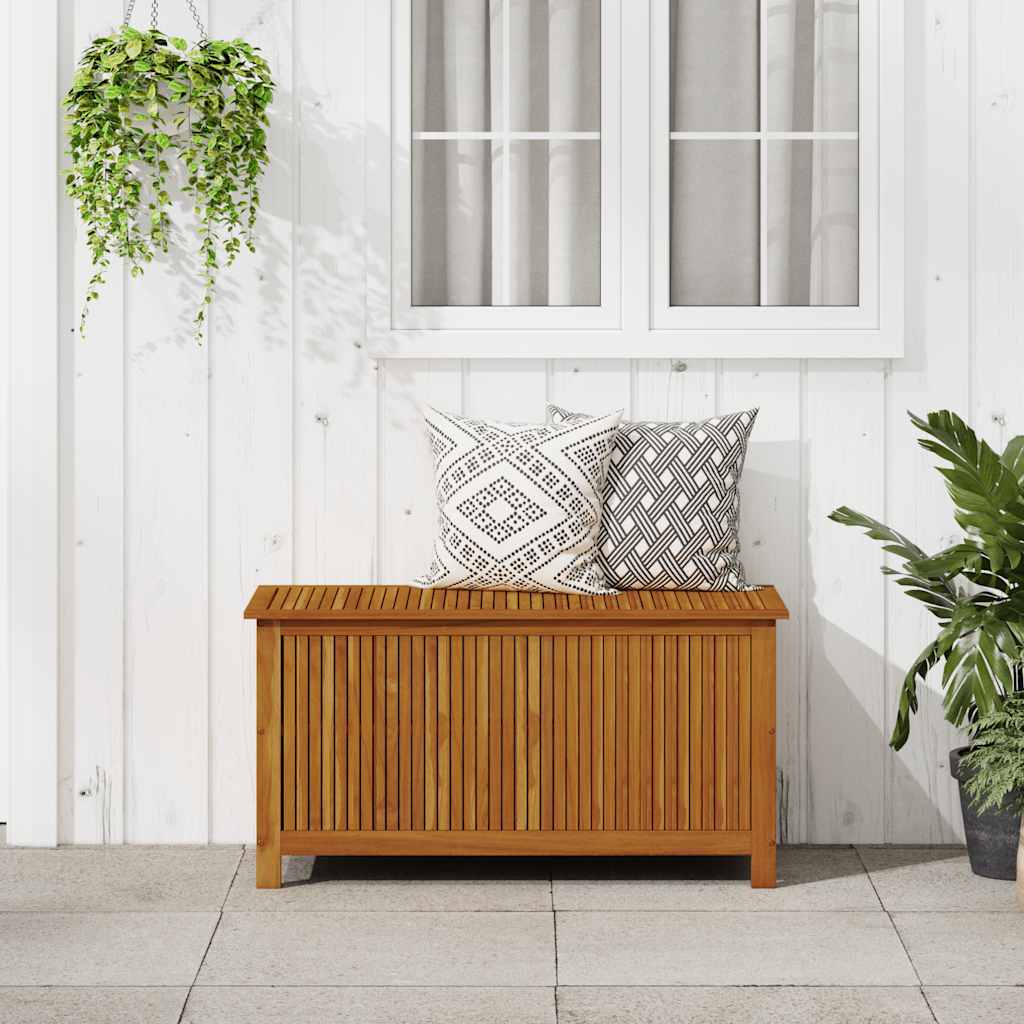 Gartenbox 90x50x58 cm Massivholz Akazie