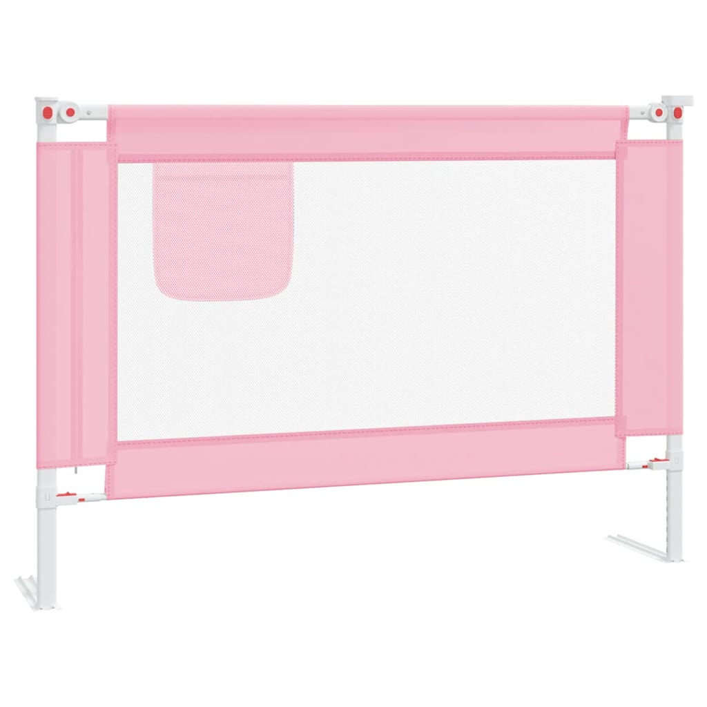 Kleinkind-Bettschutzgitter Grün 90x25 cm Stoff