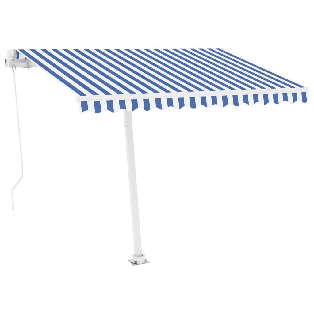 Standmarkise Manuell Einziehbar 300x250 cm Creme