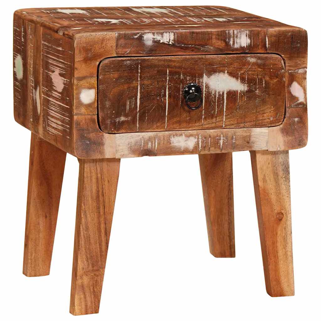 Beistelltisch Braun 40 x 32 x 46 cm Massivholz Mango