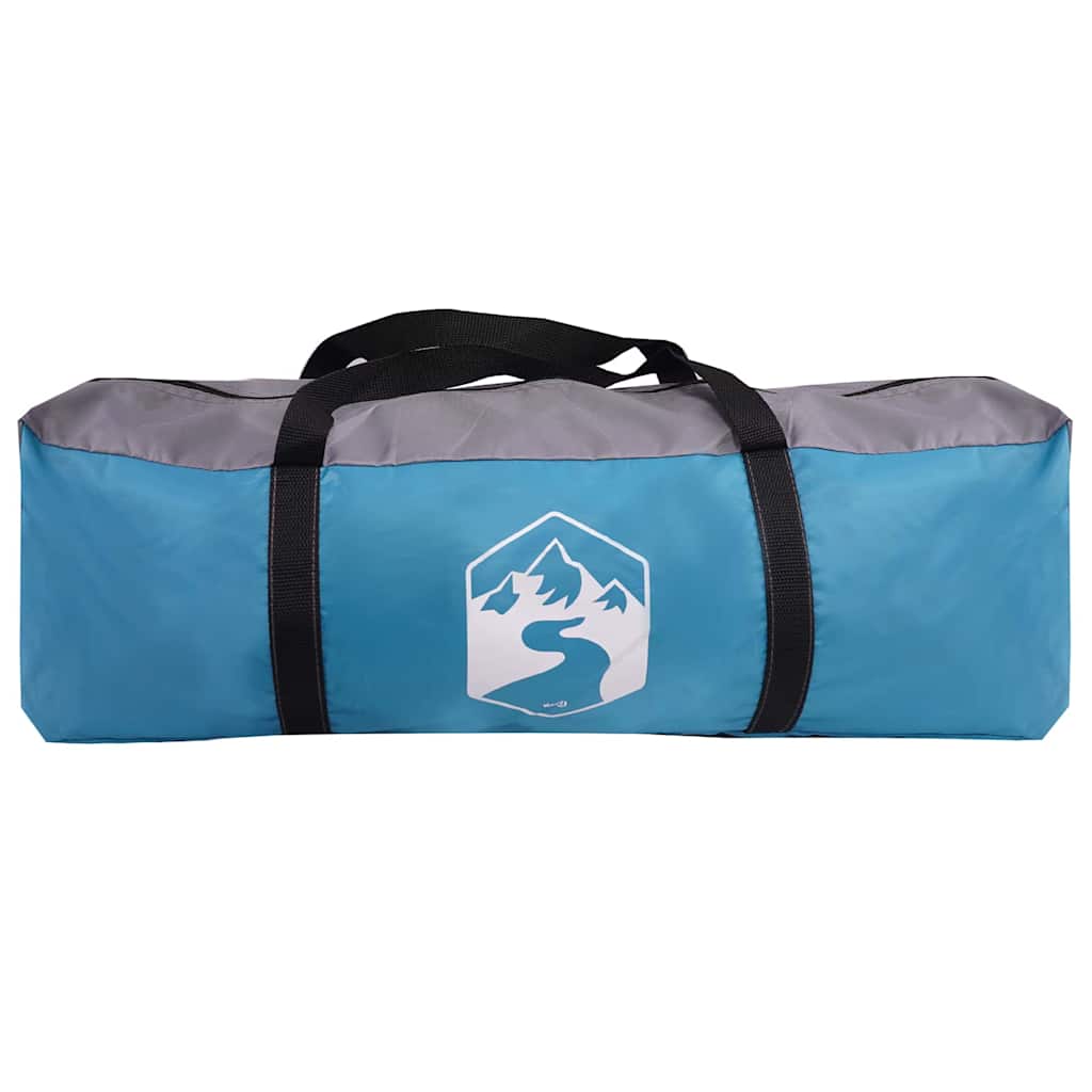 Dome Zelt für 4 Personen mit Dach Grün 505 x 450 x 248 cm