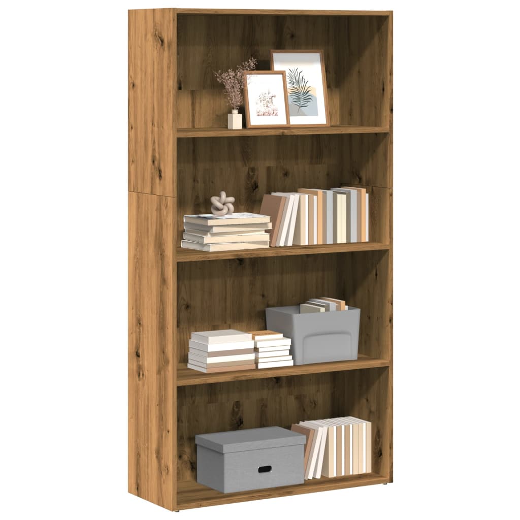Bücherregal Weiß 80x30x189 cm Holzwerkstoff