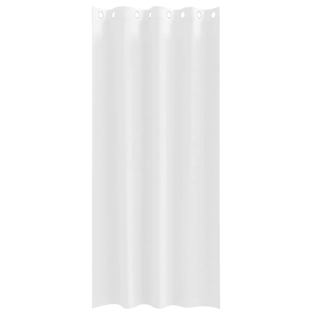 Verdunkelungs-Vorhänge mit Ringen 2 pcs Beige 140 x 140 cm
