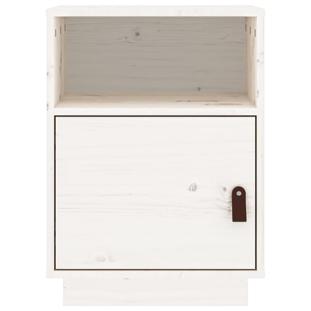 Nachttisch 40x34x55 cm Massivholz Kiefer