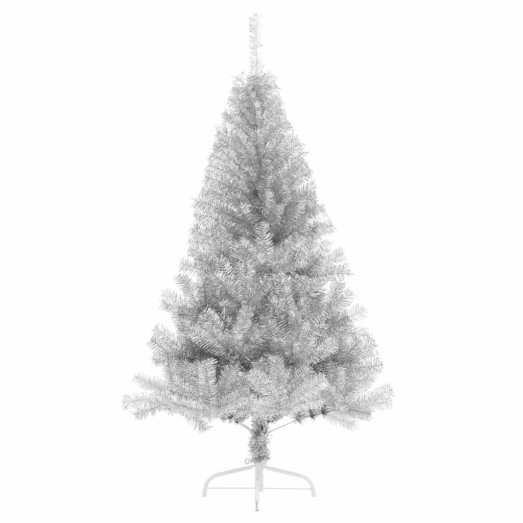 Künstlicher Halb-Weihnachtsbaum mit Ständer Grün 150 cm PVC