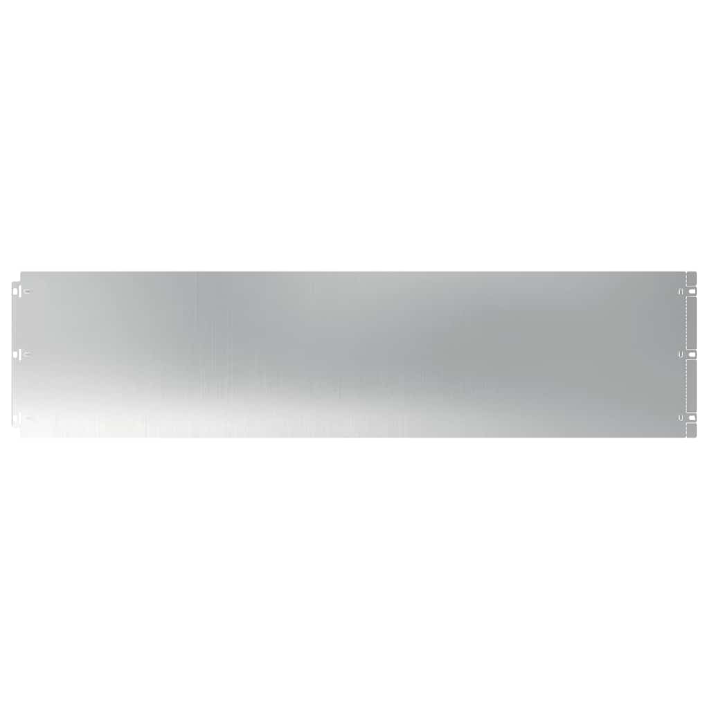 Raseneinfassung 10 pcs 10 x 103 cm Wetterfeststahl Rostig
