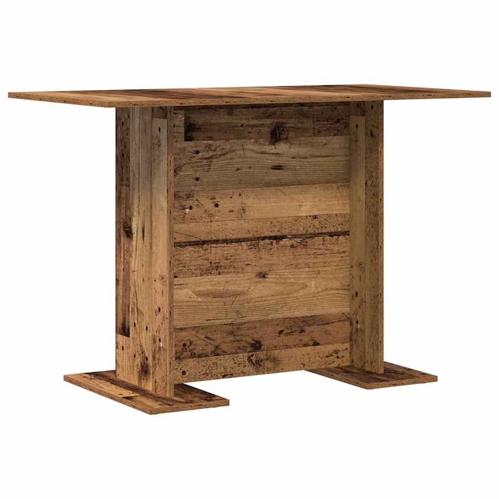 Esstisch Weiß 110x60x75 cm Holzwerkstoff