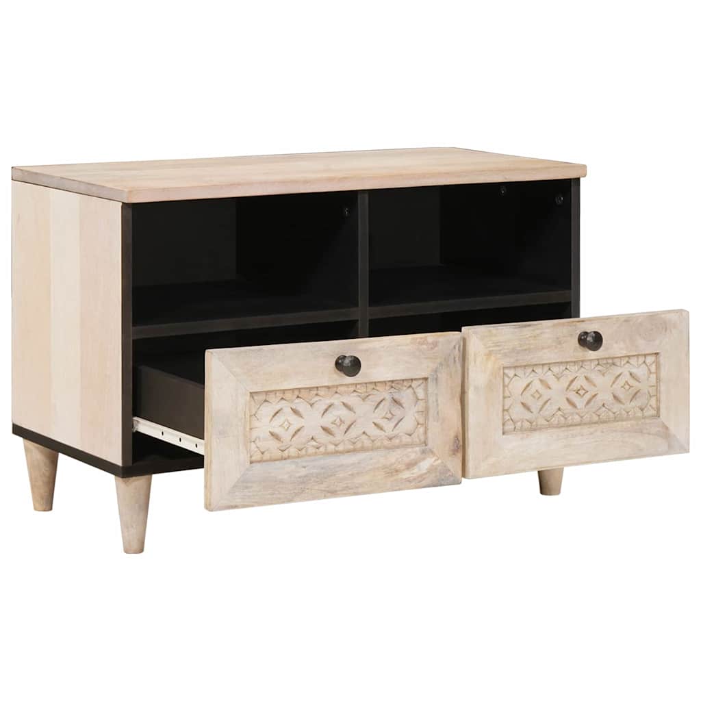 TV-Einheiten mit Regal Hellbraun 70 x 33 x 46 cm Holzwerkstoff