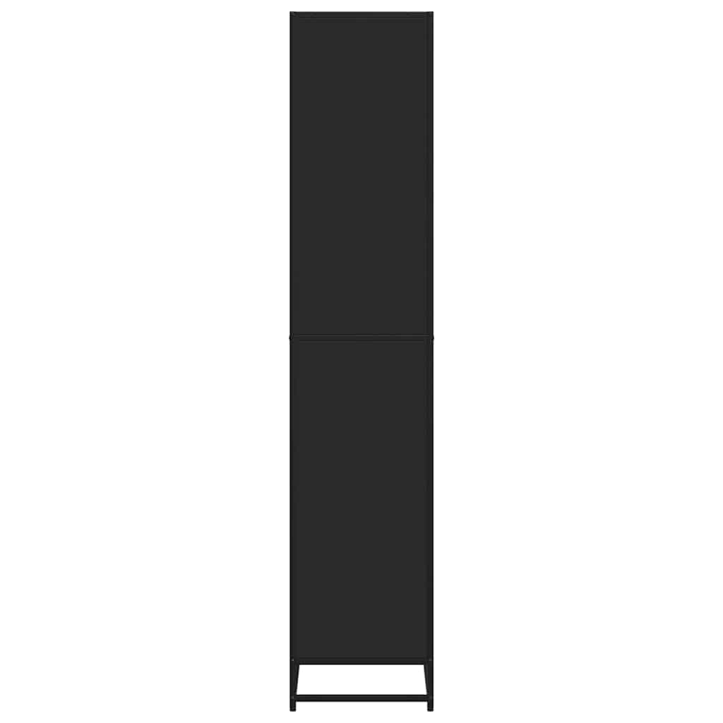 Bücherregal Schwarz 60x35x139 cm Holzwerkstoff