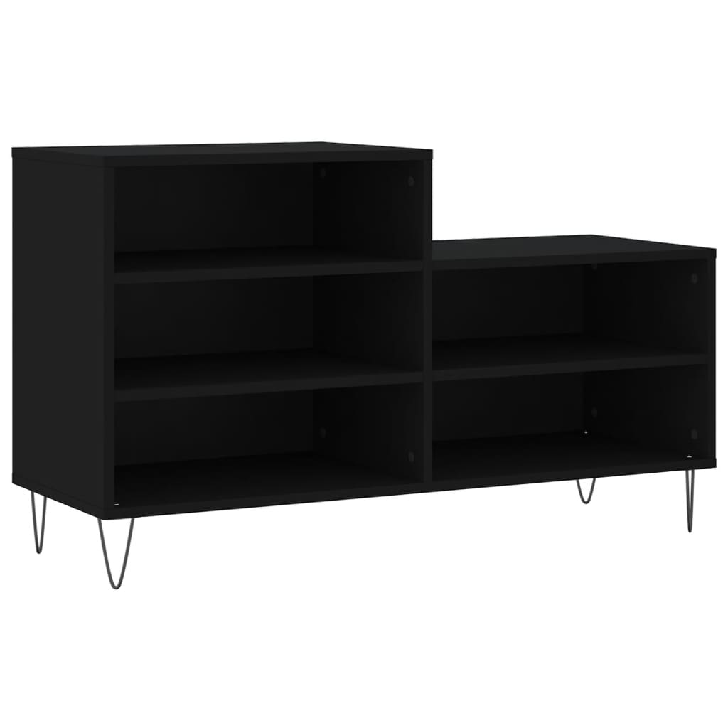 Schuhregal Weiß 102x36x60 cm Holzwerkstoff