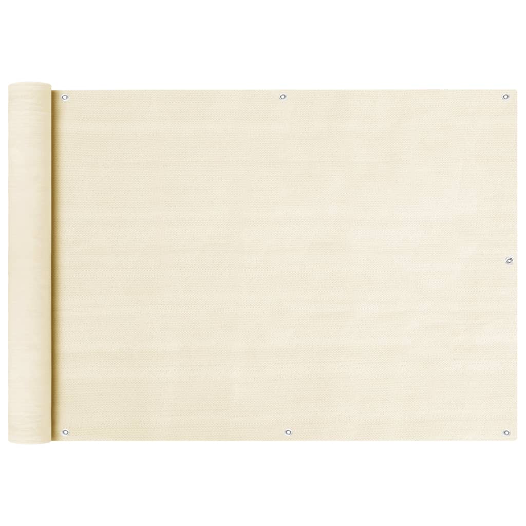 Balkon-Sichtschutz Anthrazit 75x300 cm HDPE