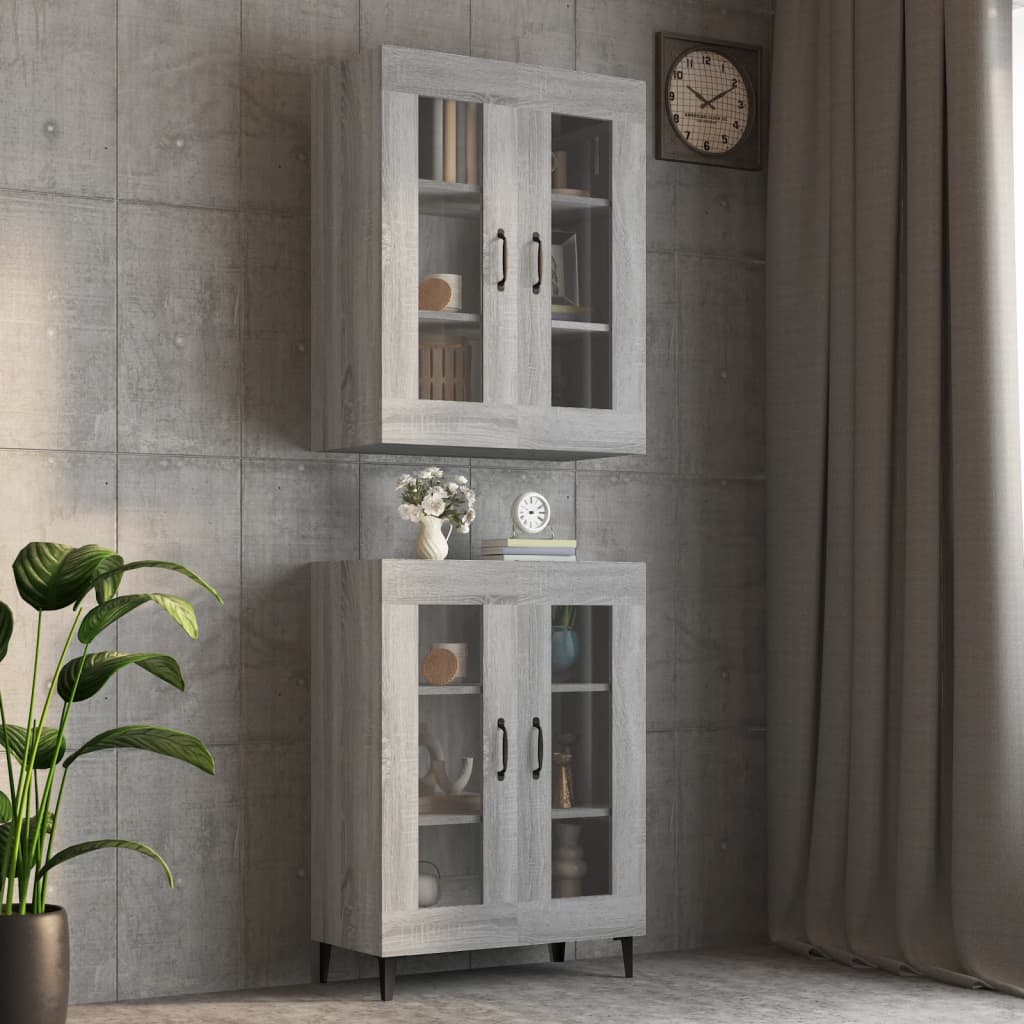 Hängeschrank Weiß 69,5x34x90 cm