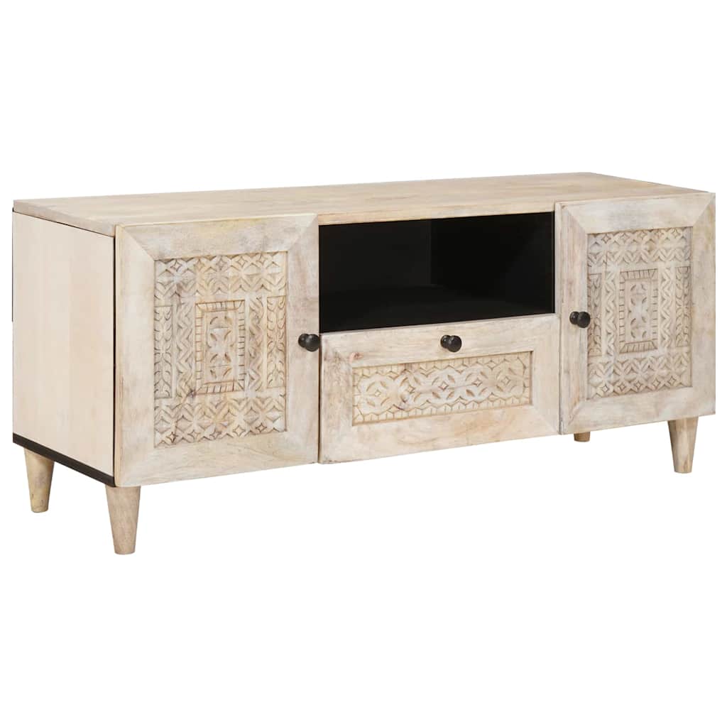 TV-Einheiten mit Regal Hellbraun 105 x 33 x 46 cm Holzwerkstoff