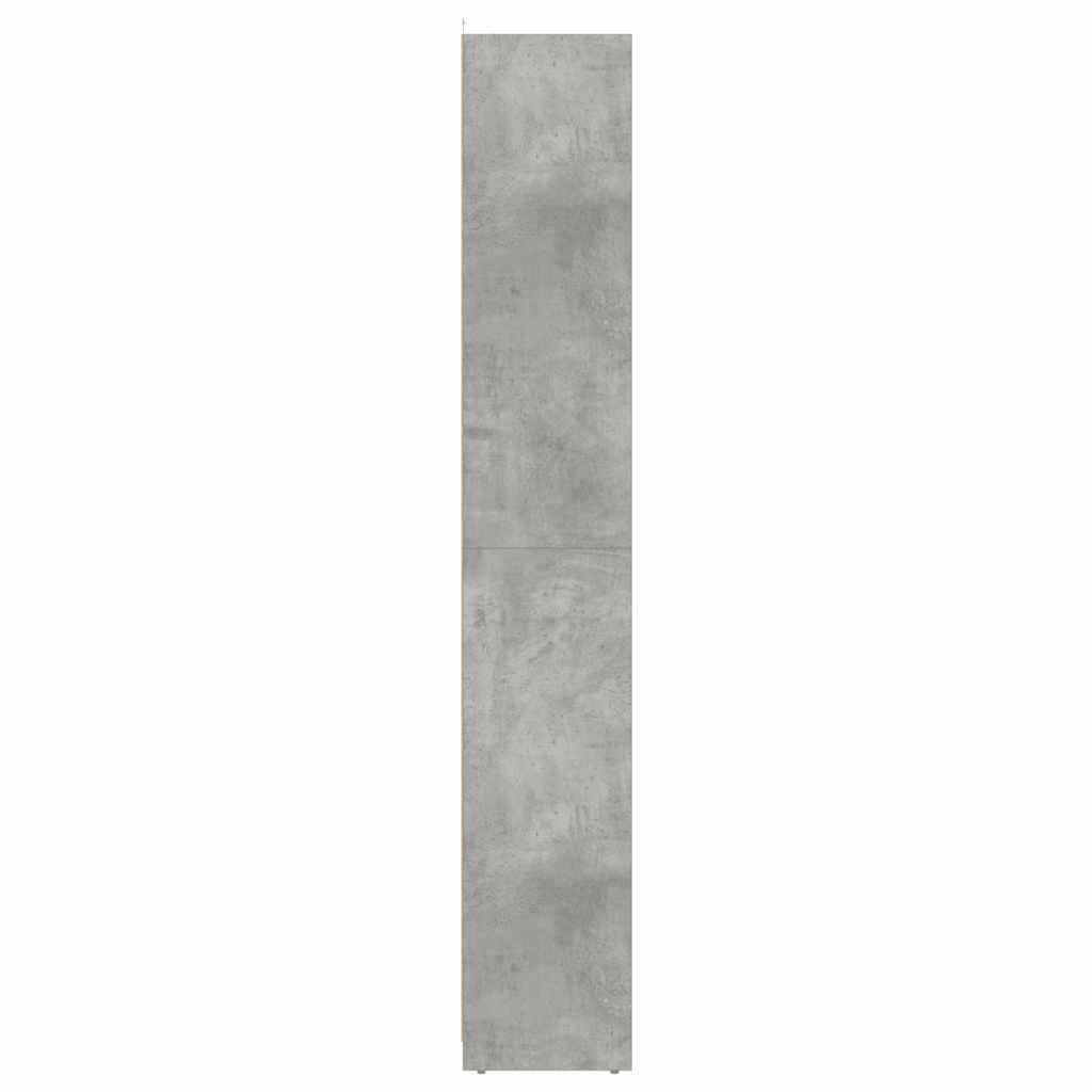 Badezimmerschrank Weiß 30x30x183,5 cm Holzwerkstoff