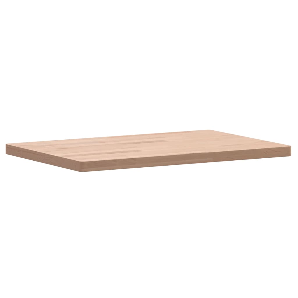Waschtischplatte 80x40x1,5 cm Massivholz Buche
