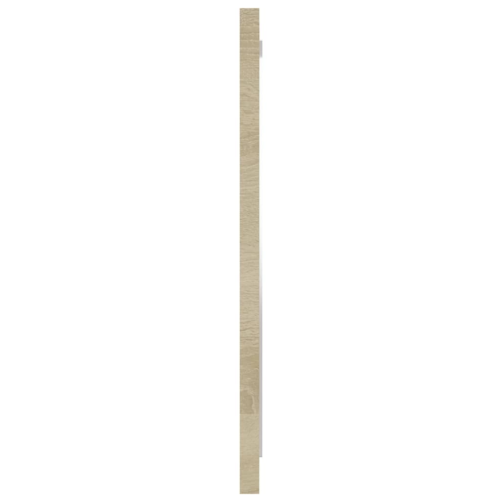 Badspiegel Weiß 40x1,5x37 cm Holzwerkstoff