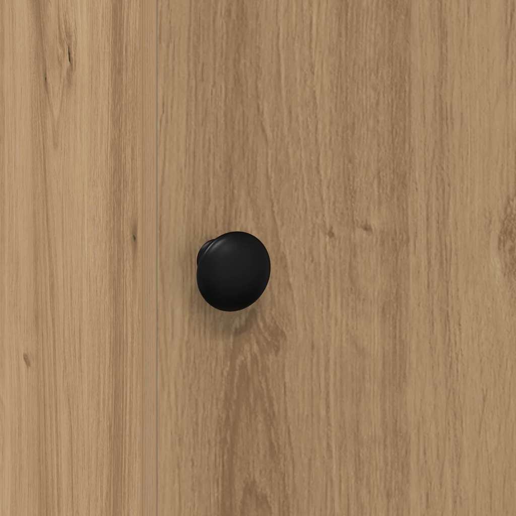 Küchenschrank Weiß 60x50x180 cm Holzwerkstoff